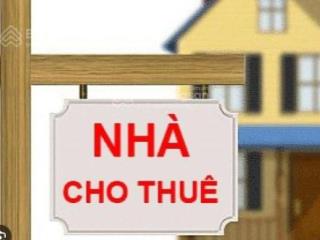 Cho thuê nhà mt nguyễn văn mai, gần hai bà trưng. 1t4l