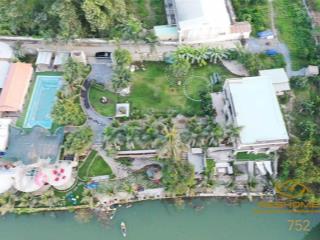 Bán resort 2200m2 view sông đồng nai ngay ub xã thiện tân đang cho thuê 500 triệu/năm giá 23 tỷ