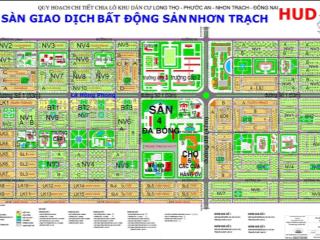 Bán nhanh nền nhà phố 100m2, mặt sau đường lê hồng phong