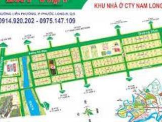 Mở bán các nền đất đẹp giá siêu ưu đãi tại khu dân cư Nam Long, P Phước Long B, TP Thủ Đức.