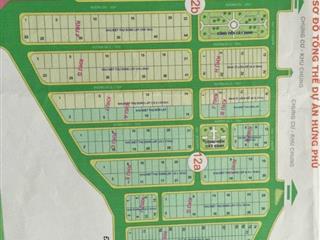Chủ cần bán nhanh lô đất tại KDC Hưng Phú 2 P Phước Long B, Q9, lô đẹp, vị trí trục thông ra đường Võ Chí Công. 