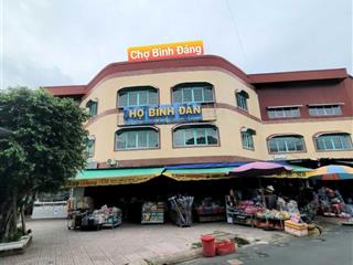 Bán nhà mt chợ bình đáng, p. bình hòa, 100m2, 5ty2 tl, buôn bán kinh doanh rất tốt, shr, hỗ trợ vay