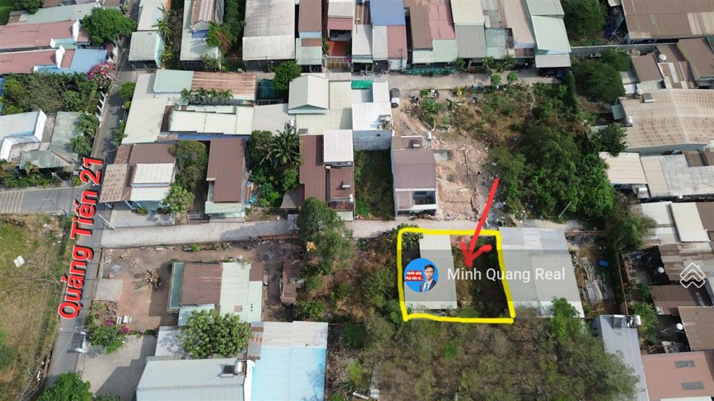 Bán đất trung tâm xã quảng tiến 237m2, ngang 16m, giáp thị trấn trảng bom, chỉ 2,45 tỷ