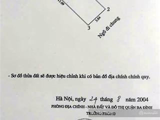 Bán nhà riêng phố tân ấp, chỉ nhỉnh 6 tỷ 41m2  4 tầng  nhà đẹp ở ngay  ngõ rộng, gần đường cái