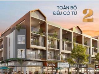 Shophouse 2 mặt tiền giá chỉ bằng căn hộ trung tâm thành phố