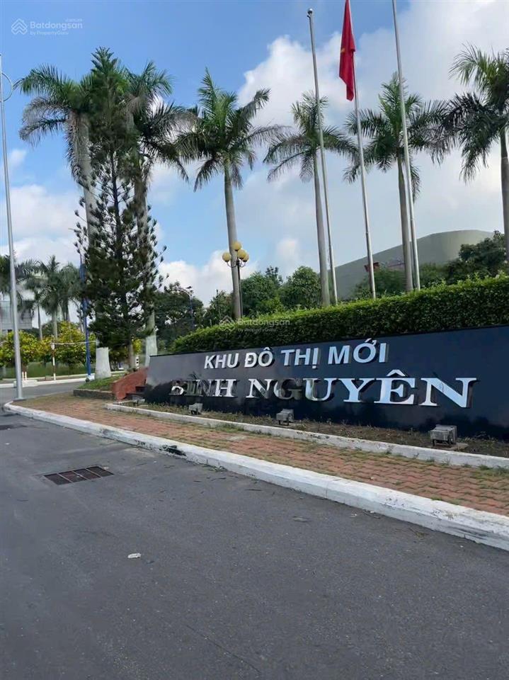 Hàng giá gốc cđt f0, nền liền kề hướng nam kđt bình nguyên 97,5m² trục n3 đối diện biệt thự