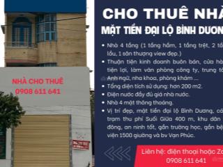 Cho thuê nhà đại lộ bình dương