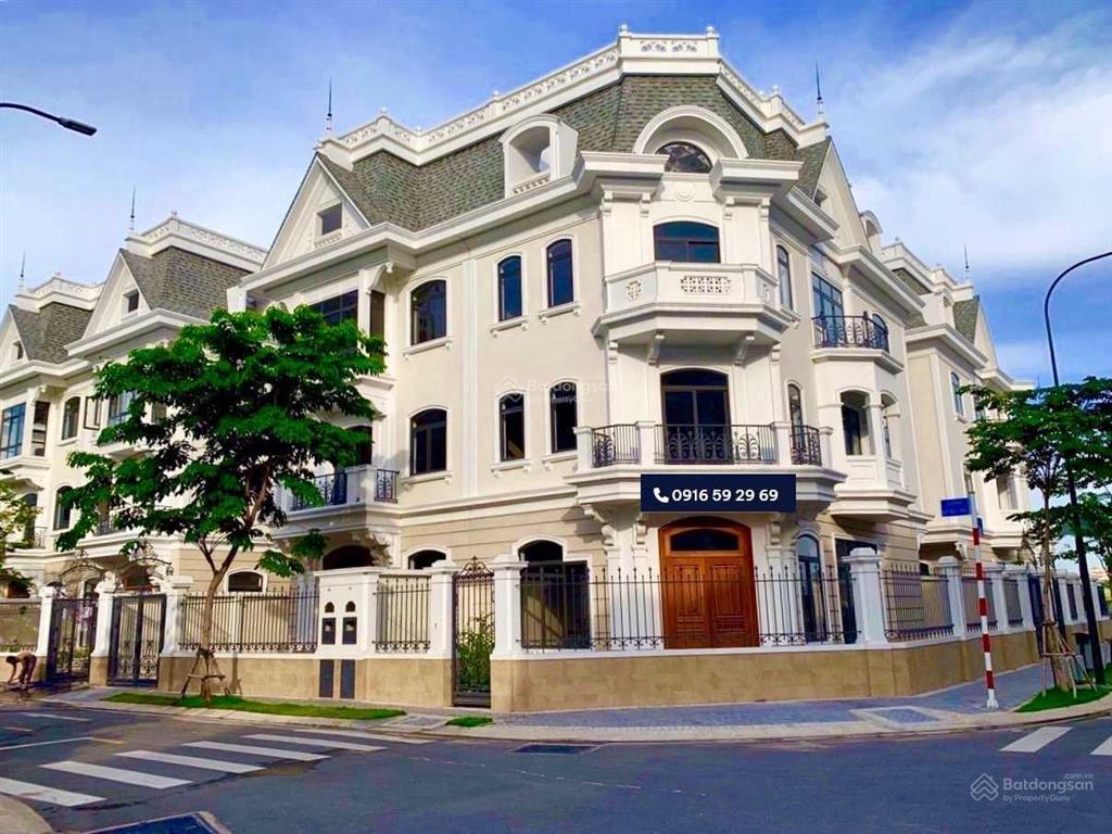 Biệt thự compound victoria góc 2 mặt tiền view công viên 10x20m giá chỉ 48 tỷ.  0916 592 ***