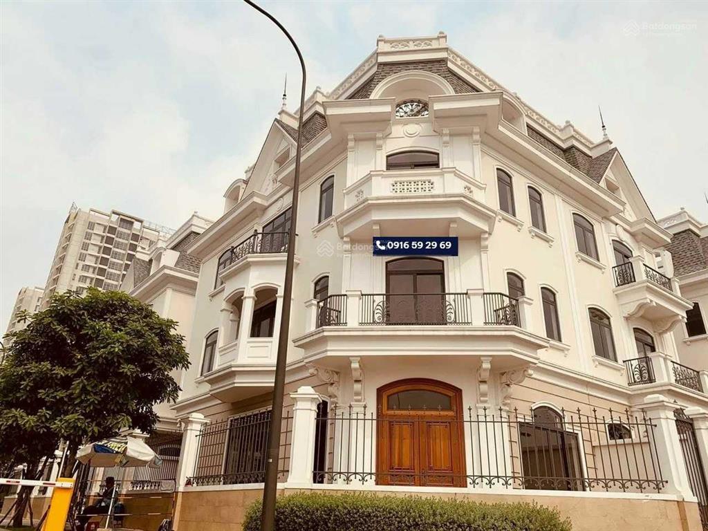 Biệt thự compound victoria góc 2 mặt tiền view công viên 10x20m giá chỉ 48 tỷ.  0916 592 ***