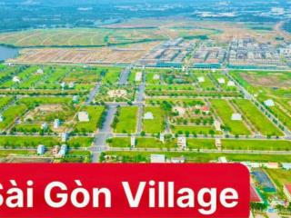 Kdc sài gòn village 1 nền view công viên, trung tâm thương mại, ha tầng sạch đẹp. giá chỉ 2tỷ