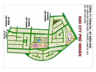 Bán đất dự án phú nhuận, phước long b, quận 9 giá 57tr/m2