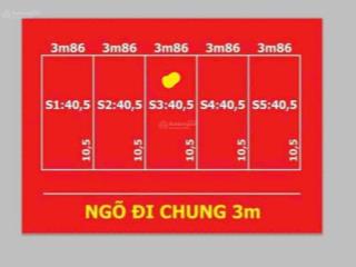 Bán lô đất ngõ cát vũ, tràng cát 40.5m2. giá chỉ 840 triệu