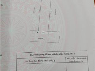 Cần bán lô đất mặt đường nhựa 216 cát linh, tràng cát 81.83m2 giá 26.5tr/m2