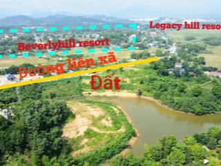 Bán 5994m2 view đẹp bám hồ, mặt đường liên xã cư yên  lương sơn  hòa bình