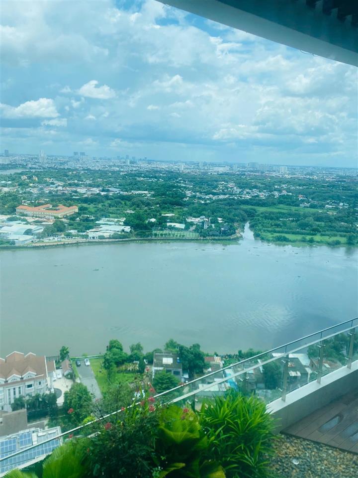 Bán căn hộ penthouse thảo điền green 327m2 view sông vĩnh viễn