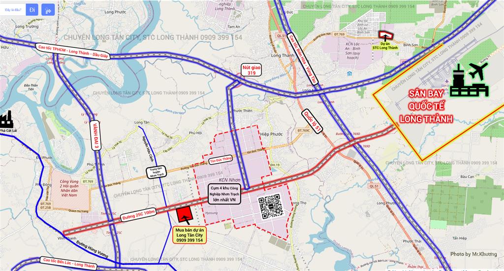Mr.khương chuyên dự án long tân city mặt tiền 25c 100m, giá ngộp lời ngay từ khi mua, bao xây nhà