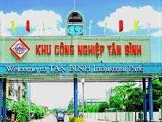 Bán kho xưởng tại khu công nghiệp tân bình