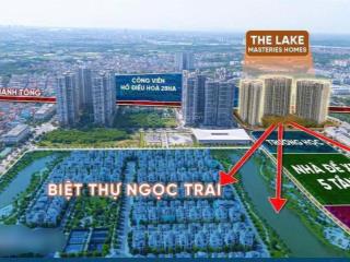 Giá đợt 1 phân khu cao cấp the lakemasterise oceanpark 1 chỉ 20% vốn miễn lãi 36 tháng, ck tới 15%