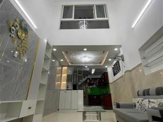 Nhà bán mới đẹp, 3 tầng 52m2 full nội thất  3 pn, 4 wc. hẻm ngay cư xá và đường bùi minh trực p5q8