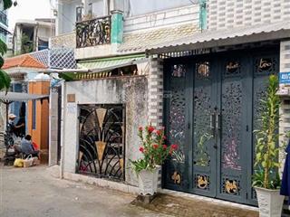 Nhà bán trệt, lầu 59m2(4,35 x 13,5) hẻm thông ô tô 6m451 phạm thế hiểnâu dương lân p3q85tỷ85 shr