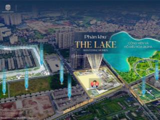 Vuonglandgiá cực tốt căn studio the lake ocean park, chiết khấu 15%, view bể bơi, số lượng hữu hạn