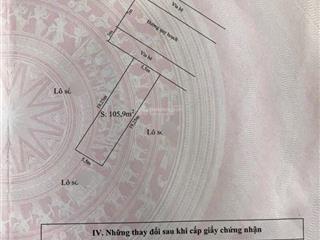 Siêu phẩm không chút lỗi lầm đất phân lô cao cấp phúc lộc tuyến 2 lê hồng phong 105.9m2 ngang 5,5m