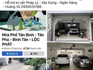 Nhà biệt thự 5 tầng hẻm 6,0m vườn lài . dtcn 157,1 m2 giá 16,0t . vũ lộc phát 0934 033 ***