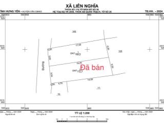 Chị chủ đất cần tiền bán lô đất vuông văn full thô cư ngay cạnh chợ tại ab quán trach, liên nghĩa