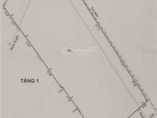 Bán 2057m2 (34x80m) đất 2 mặt tiền góc phan huy ích, p15, tân bình, tphcm