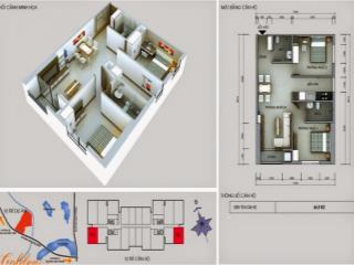 Bán gấp cc 73,6m2, 3 ngủ, 2vs, 1 khách, tầng trung, sổ đỏ cc, giá 3,2x tỷ,  an 0912 719 ***