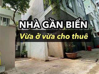 Bán nhà 5 tầng, 2 mặt hẻm hùng vương lộc thọ nha trang. nằm ngay khu phố tây, gần biển