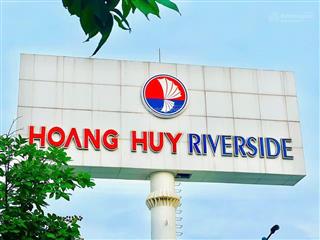 Chủ nhà cần bán gấp căn góc trục chính tại hoàng huy riverside giá tốt.  0363 931 ***