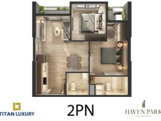 Bán 2pn 2wc haven park, nhà nguyên bản mới. giá bán 3,2tỷ bao phí