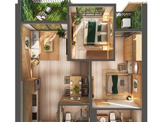 Bán căn 2pn 2wc meza diện tích 60m2 view sông hồng sky forest,  0948 014 ***