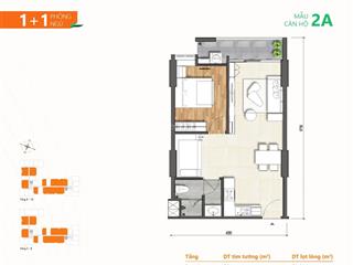 Bán căn hộ 56m2, đã có sổ hồng, 1tỷ950, dự án ricca quận 9, căn hiếm hoi còn sót lại giá tốt