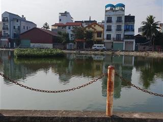 Hiếm có khó tìm, view hồ đầm tranh, lô góc, ô tô đỗ cửa, cự khối, long biên, 30m2 5t 3.95 tỷ