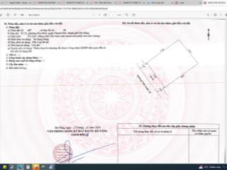 Bán đất 251m2 đường trần xuân lê, trung tâm quận thanh khê, đà nẵng