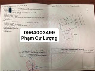 Bán lô góc 2 mặt tiền đường phạm cự lượng  xây sẵn móng 7 tầng.  0964 003 ***