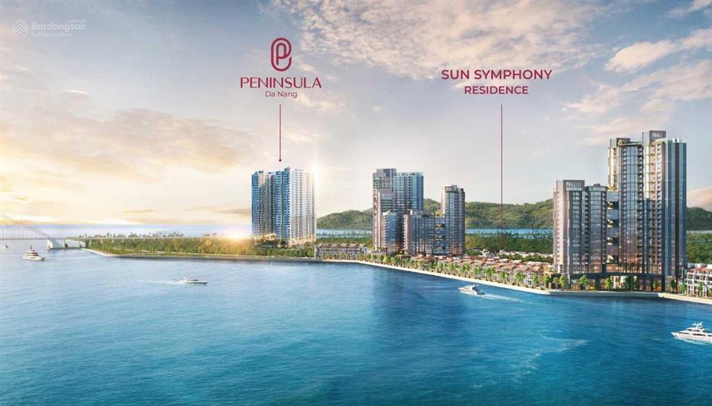 Hot! duy nhất căn 1 phòng ngủ 45m2 giá cđt tầng 19 peninsula, view sông hàn + pháo hoa quốc tế