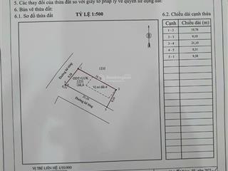 Bán lô góc 188m2 phường long tâm bà rịa ngang 9.3m giá siêu rẻ  0933 366 ***