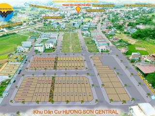 Đất khu dân cư 2b hương sơn central đẹp, trung tâm giá quá rẻ