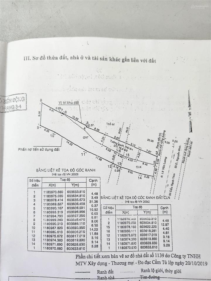 Chính chủ bán đất mặt tiền 1656a lê văn lương xã nhơn đức huyện nhà bè