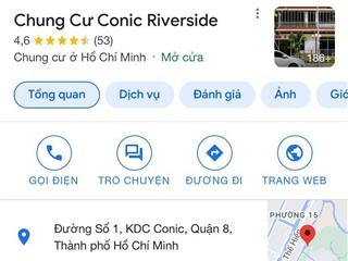 Bán căn 1pn+ rẻ nhất dự án conic riverside từ 1tỷ750, căn 2pn rẻ nhất 2tỷ090