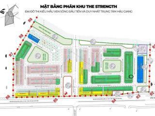 Bán lô 100m2 mặt đường trục chính rộng 19,5m trong khu đô thị dic victory city hậu giang