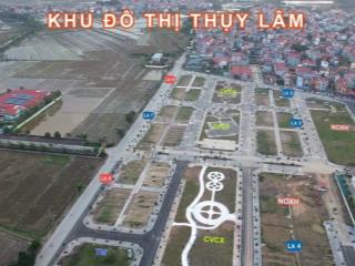 Đấu giá thuỵ lâm  đông anh áp góc  đối diện nhà ở xã hội  cạnh đường 27m  81.1m2  giá 5.x tỷ