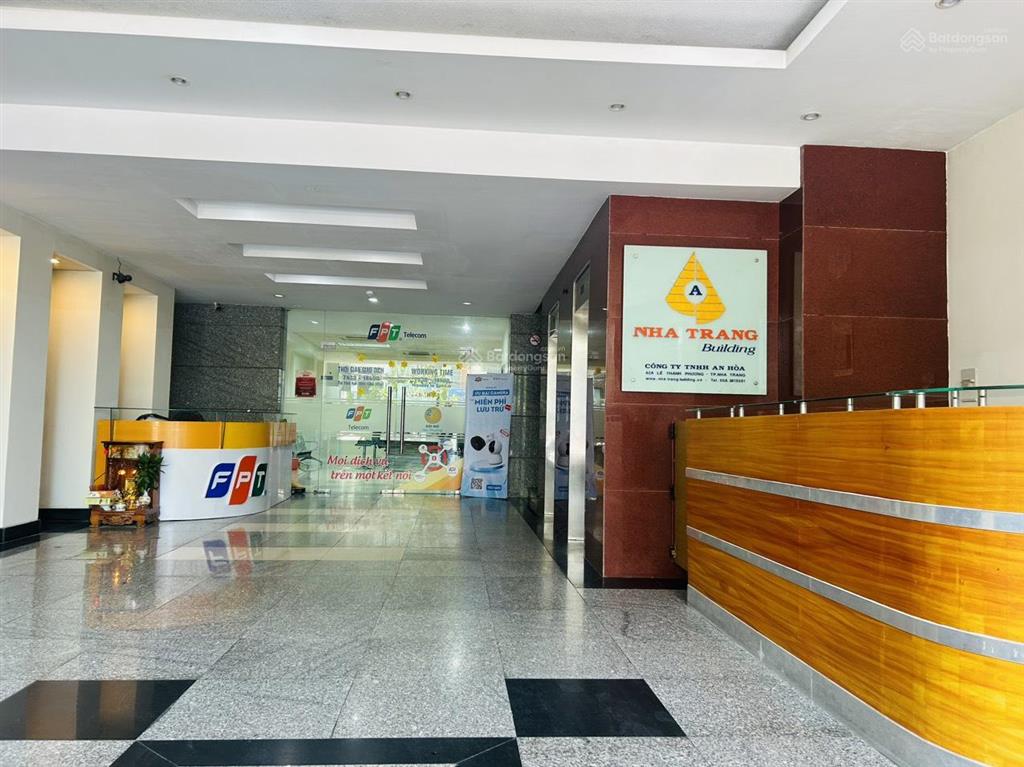 Cao ốc văn phòng cho thuê tại trung tâm tp nha trang, giá thuê chỉ từ 5tr/th đầy đủ tiện nghi
