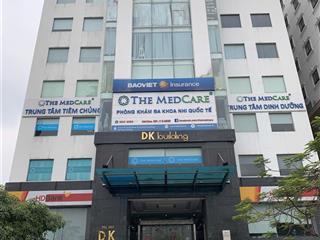 Cho thuê 310m2 tầng 6 tòa nhà dk building, lê hồng phong, hải phòng. view thoáng, giá thuê hợp lý