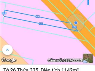 Nhà vườn sông ray đường nhựa trương định dt 1142 có 100m thổ