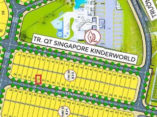 Bán nhanh lô đất trục đường nguyễn phan chánh đấu lưng trường quốc tế singapore