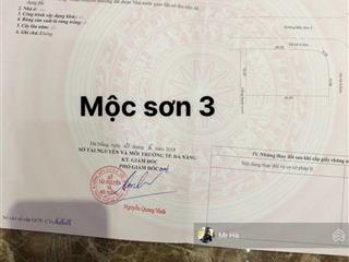 Bán lô góc đường trường sa và mộc sơn 3, ngũ hành sơn, đà nẵng